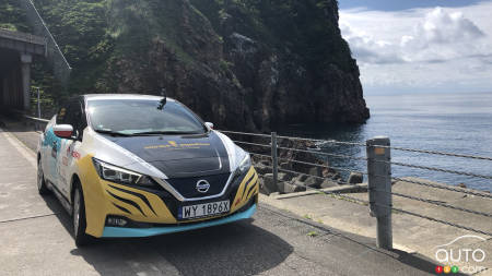 16,000 km, 8 countries in 60 days aboard a Nissan LEAF